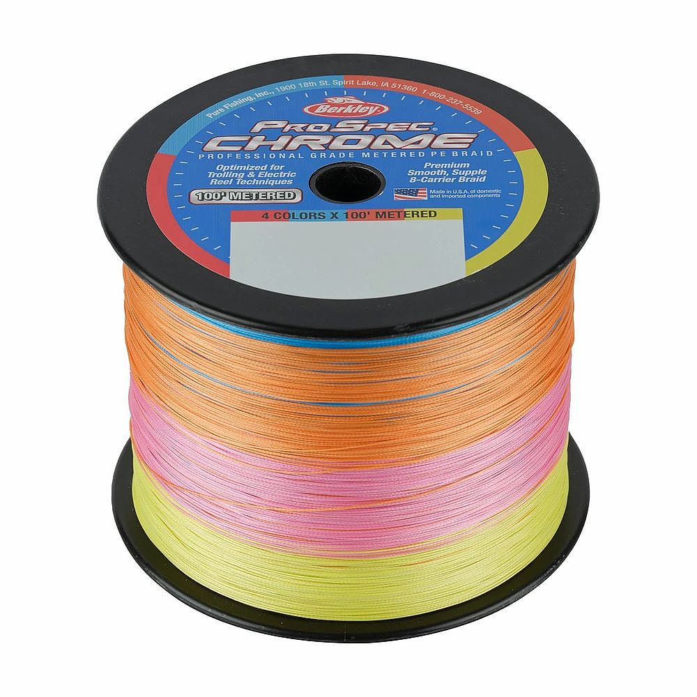 ProSpec Chrome 4 x 100' Metered Braid